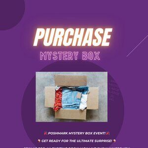 🎉 Poshmark Mystery Box Event! 🎉$15 STARTS FOR MYSTERY BOX